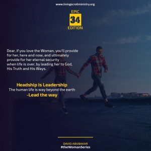 Man's First Food Day34 of The Woman Series by David Abubakar