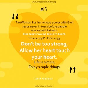 Living The Future Now Day15 of The Woman Series By David Abubakar
