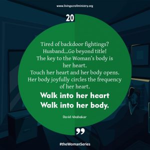 Why The Woman Series Day20 of The Woman Series By David Abubakar